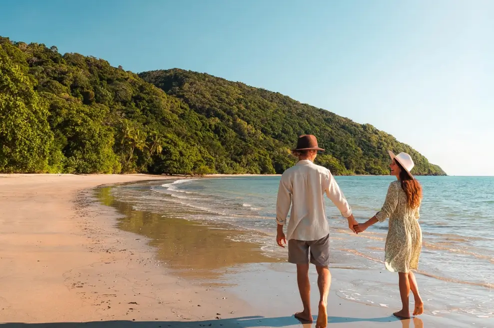 Green tropical landscape and outdoor lifestyle