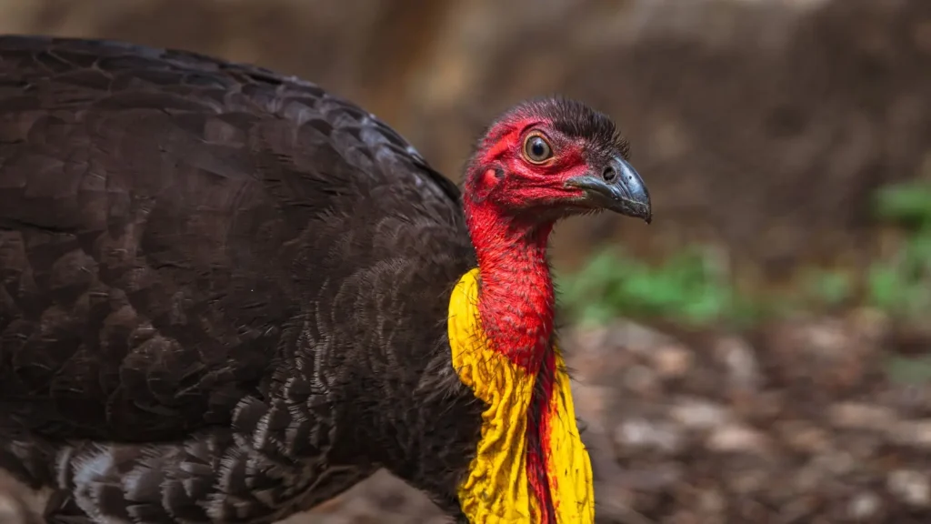 Australian Rainforest Brush Turkeys: Mound Builders in Action